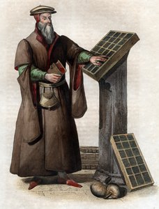 Ritratto di Robert I Estienne (Robert Stephens) (1503-1559), stampatore francese